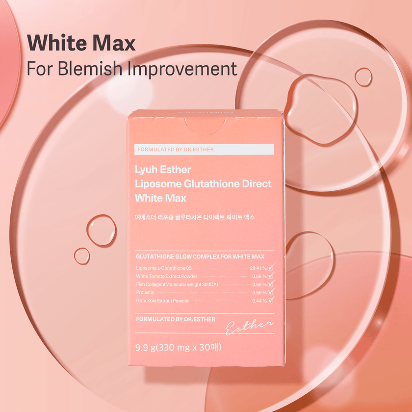 Esther Formula Liposome Glutathione Direct White Max AsiaBeautyMall