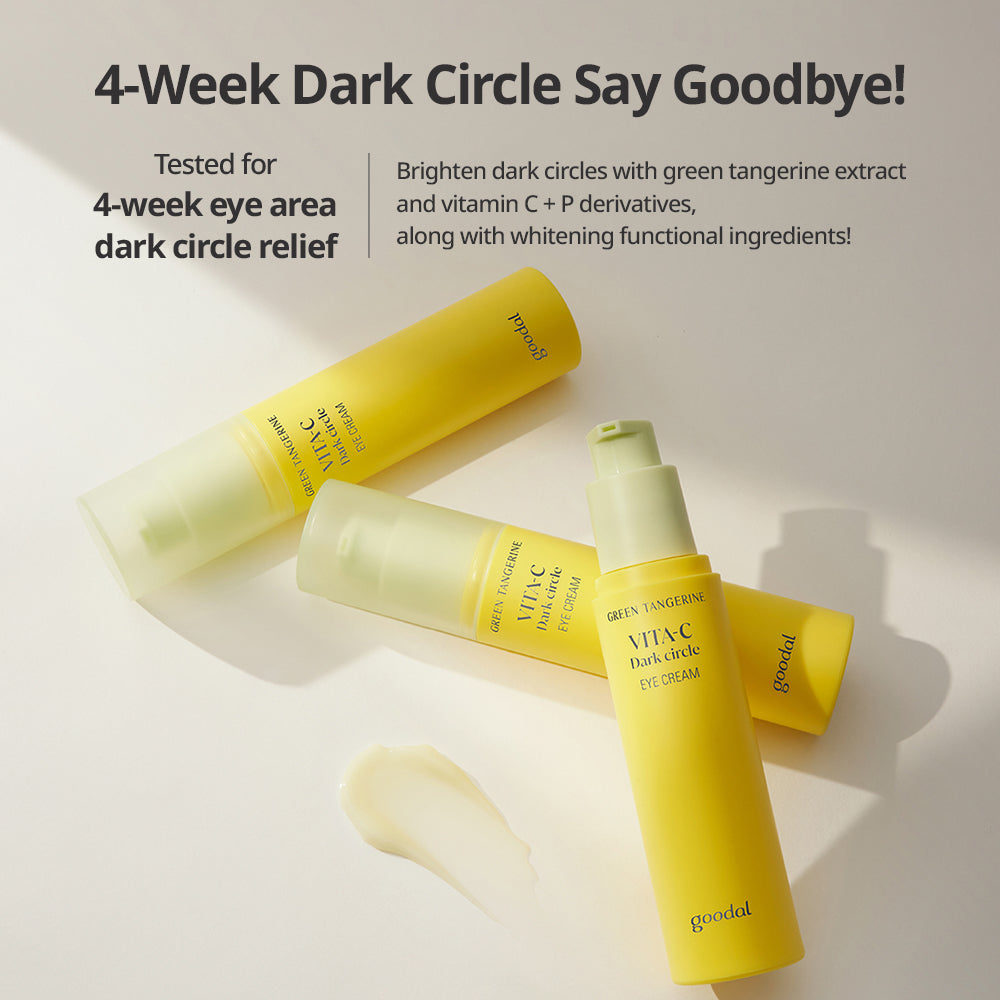 Goodal Green Tangerine Vita-C Dark Circle Eye Cream AsiaBeautyMall
