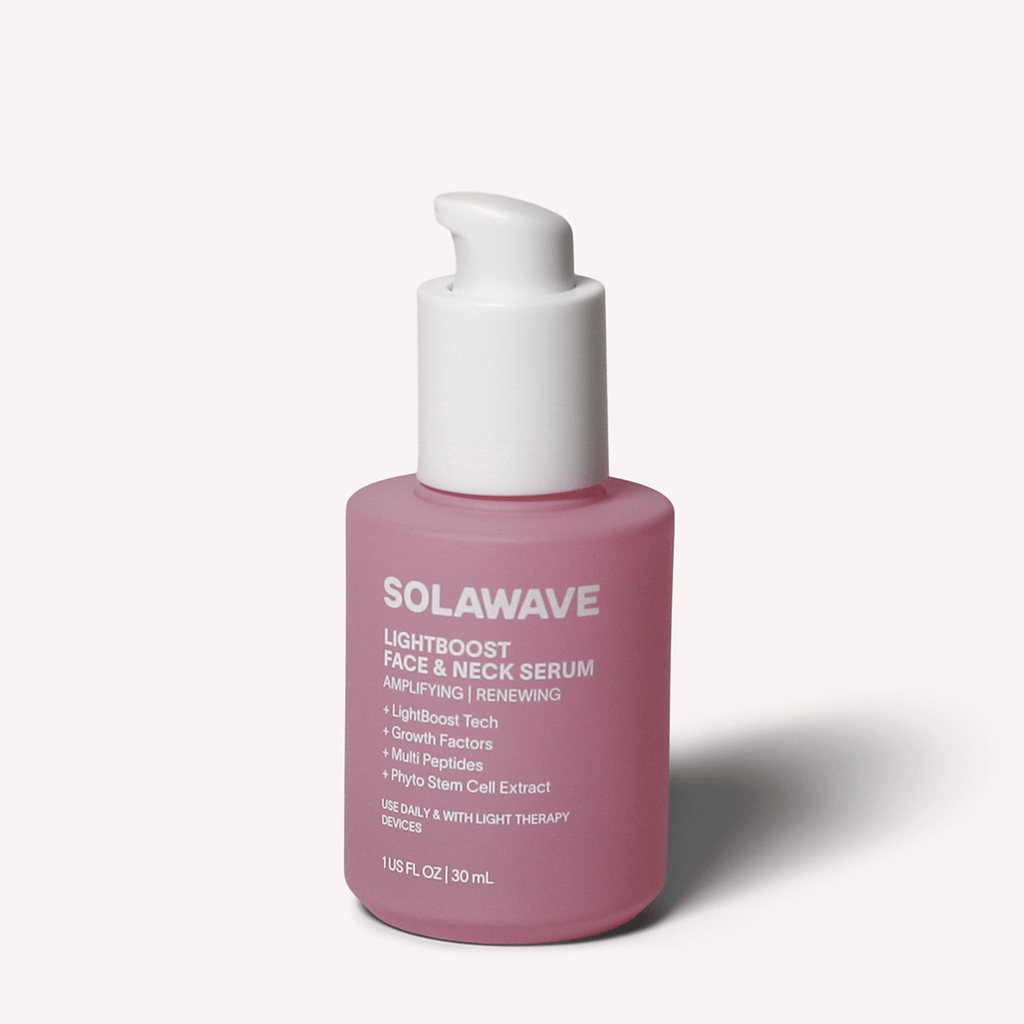 Light Therapy Boosting Face & Neck Serum Solawave