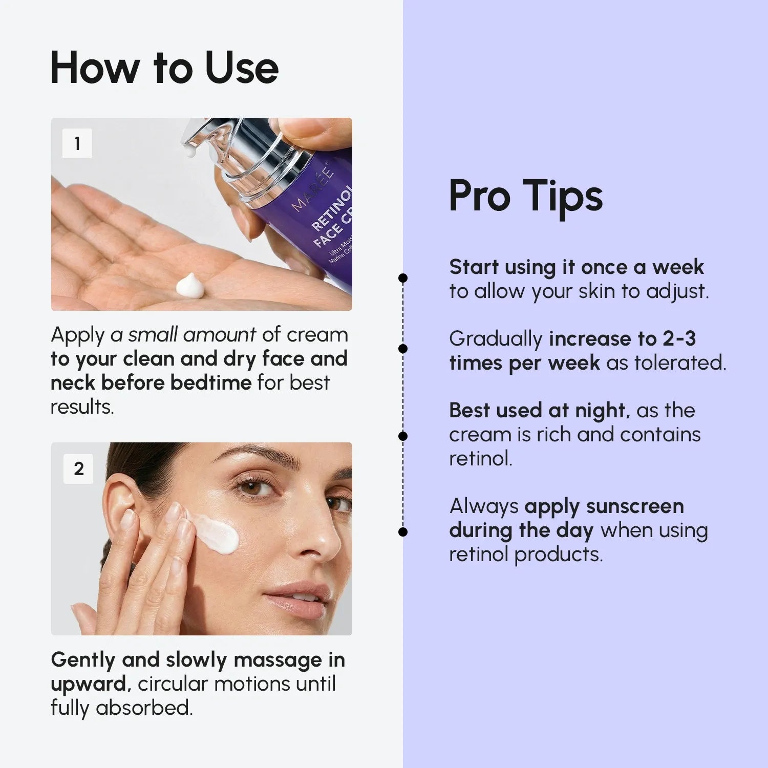 Retinol Lifting & Firming Face Cream Maree