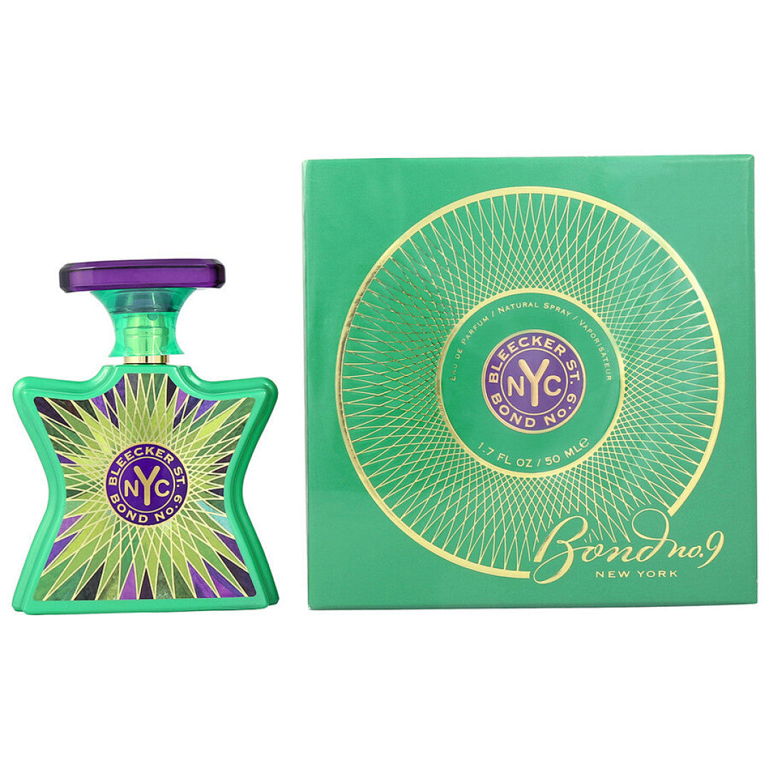 Bond No. 9 Bleecker St Eau de Parfum 100ml (3.4oz) | Luxury NYC Unisex Fragrance, Long Lasting Woody Fandi Perfume