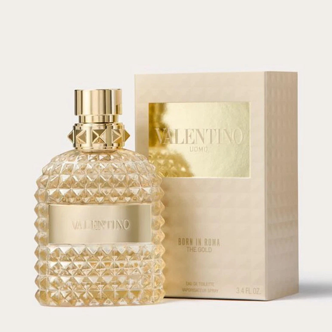 Born in Roma The Gold Uomo Valentino 100ml Fandi Perfume