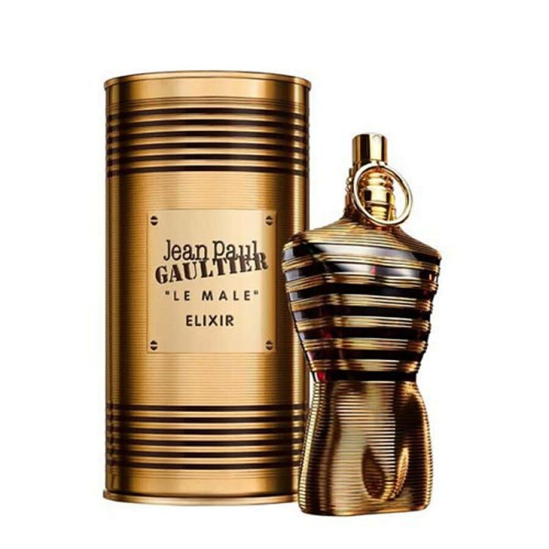 Le Male Elixir by Jean Paul Gaultier for Men 4.2 oz Parfum Spray Fandi Perfume