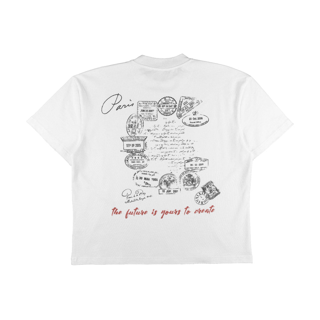 Compliments Future Is Yours White Vintage Shirt Common Hype