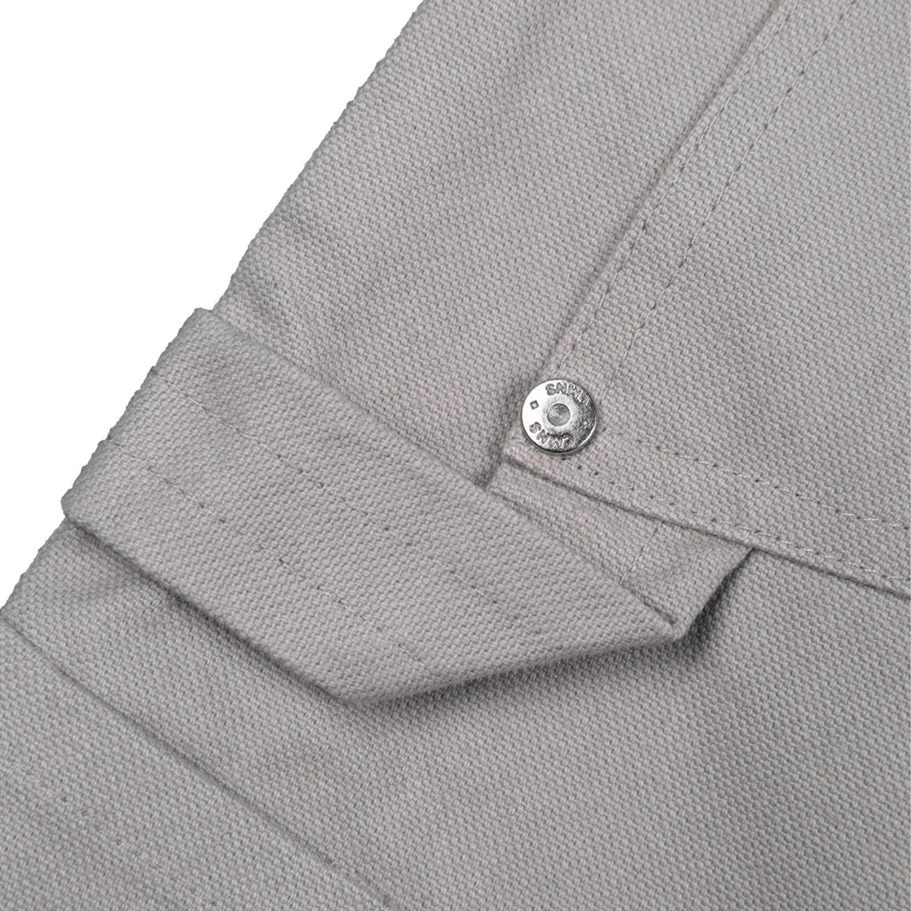 Commons Double Knee Canvas Short Grey Common Hype