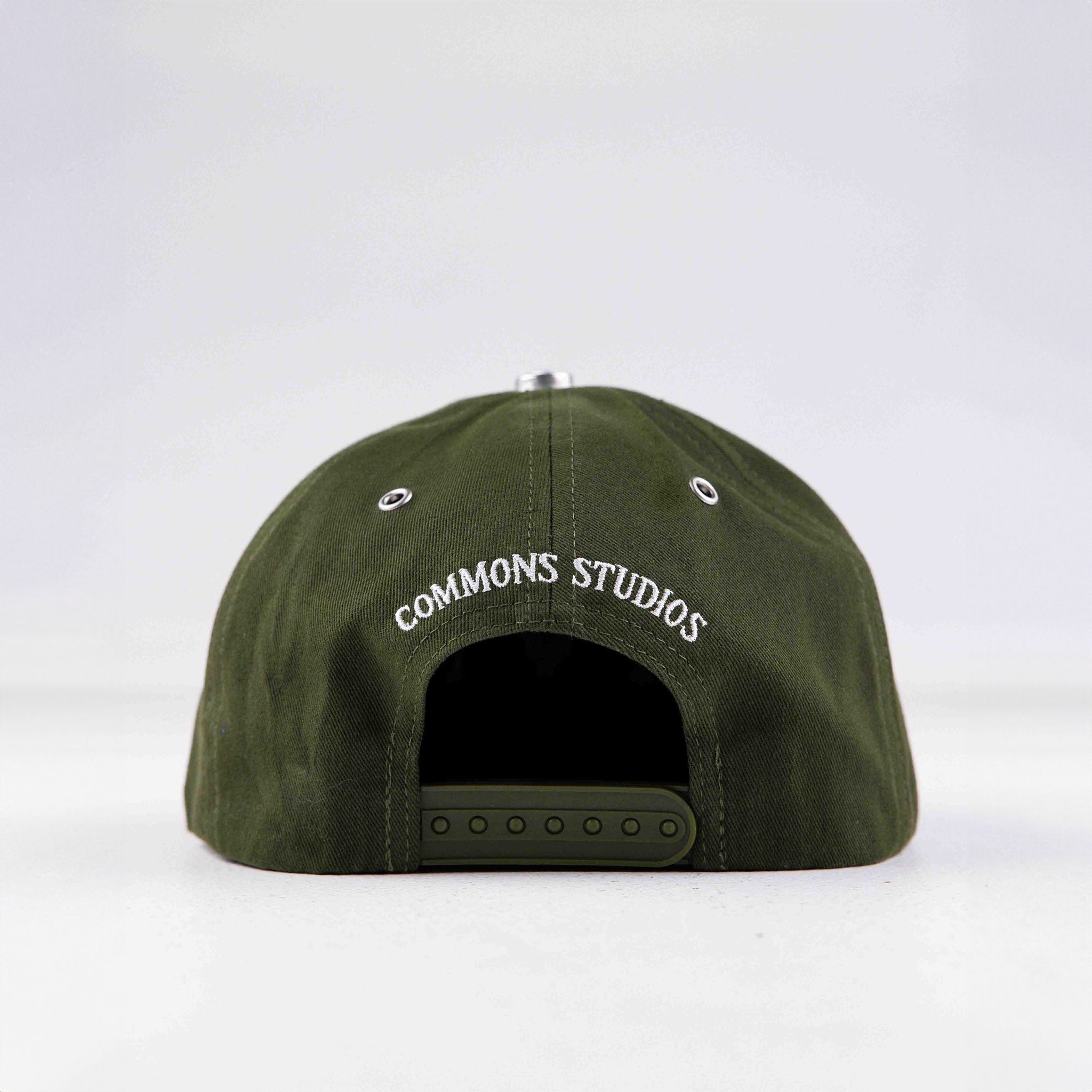 Commons Celestial 5 Panel Olive Green Hat Common Hype