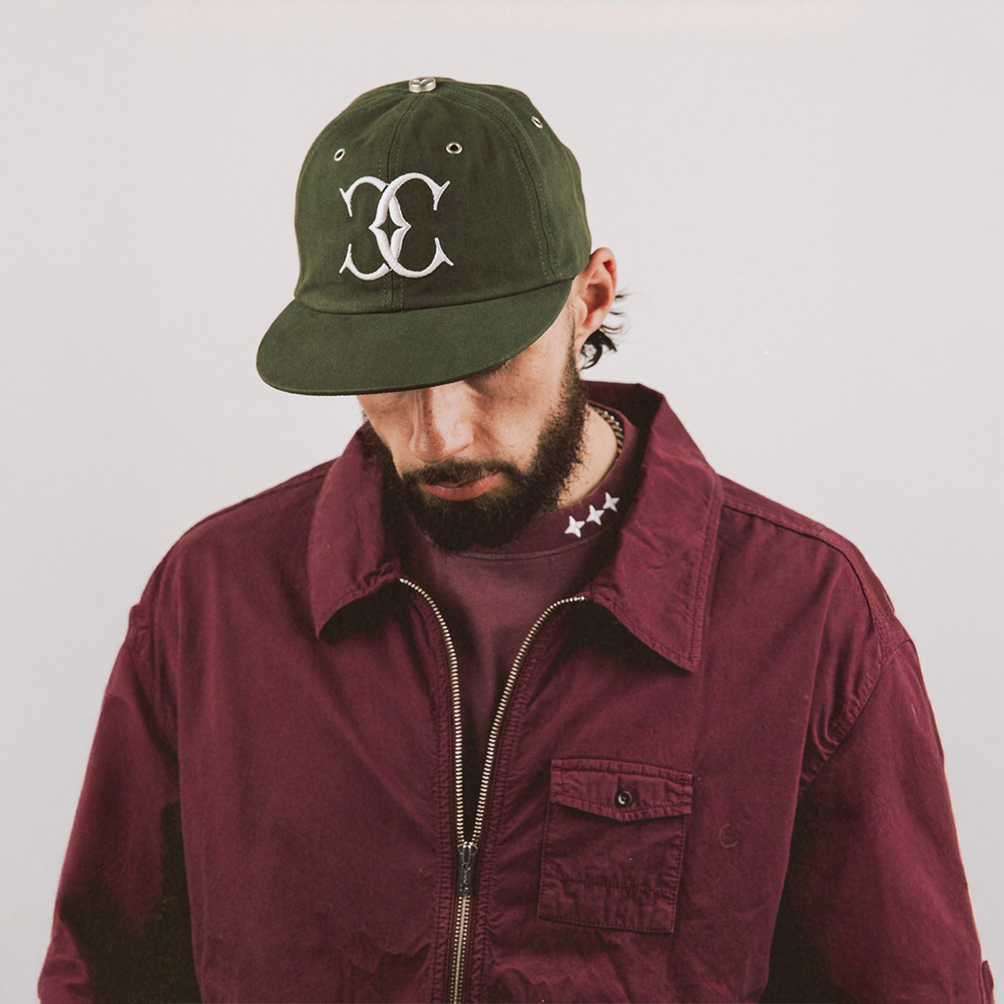 Commons Celestial 5 Panel Olive Green Hat Common Hype