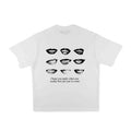 Compliments I Hope You Smile White Vintage Shirt Common Hype