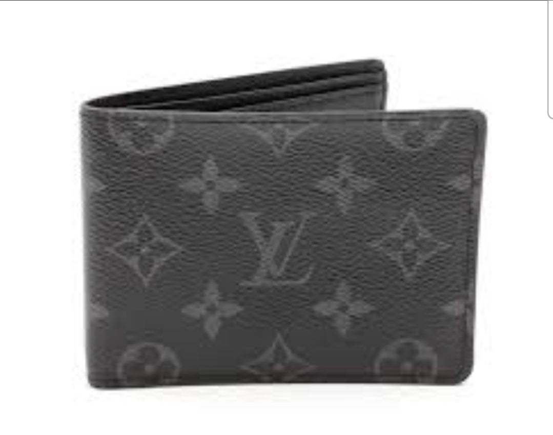 LV Black Wallet SoleDrop