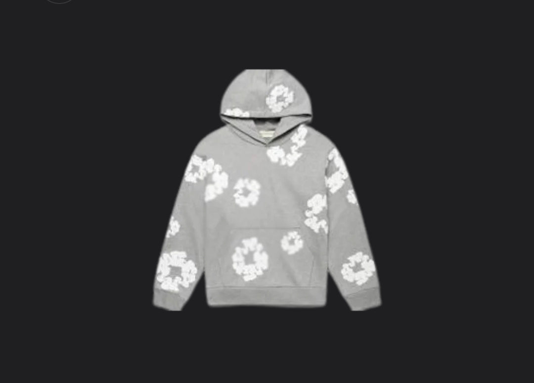Grey Denim Tears Hoodie SoleDrop