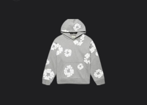 Grey Denim Tears Hoodie SoleDrop