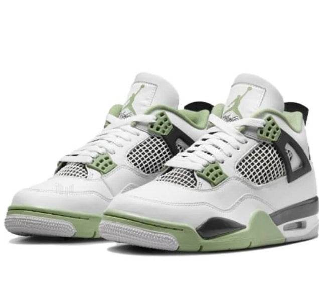 Oil Green Jordan 4 Retro