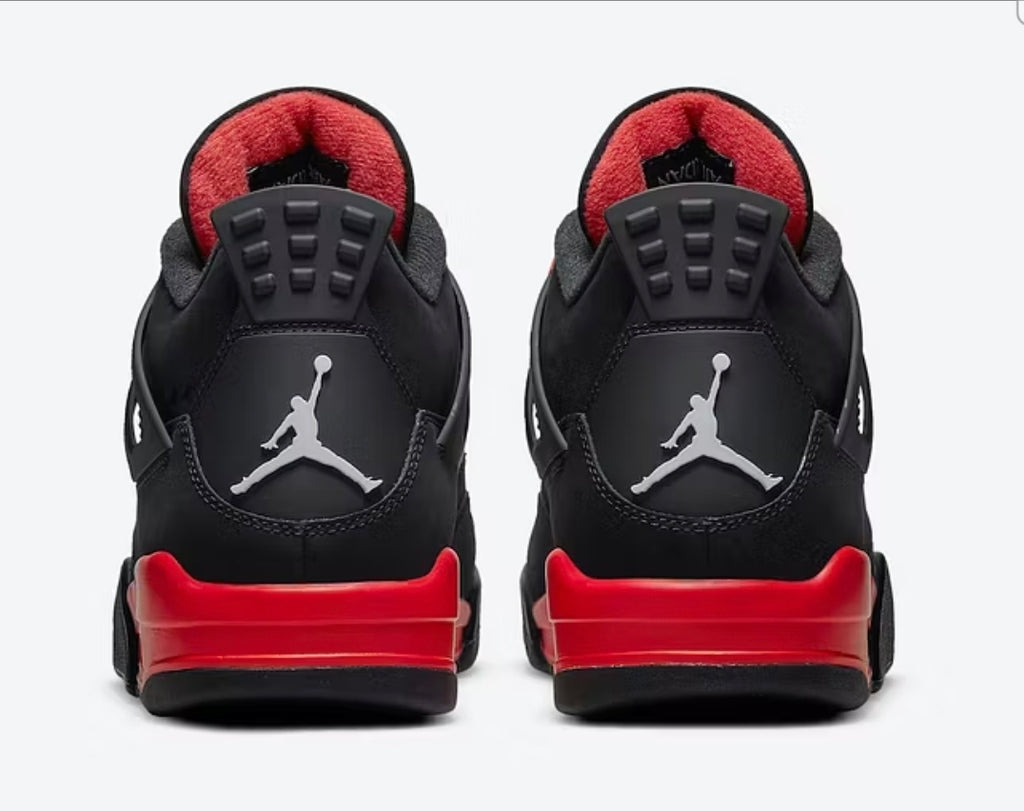 Black Red Jordan 4 Retro