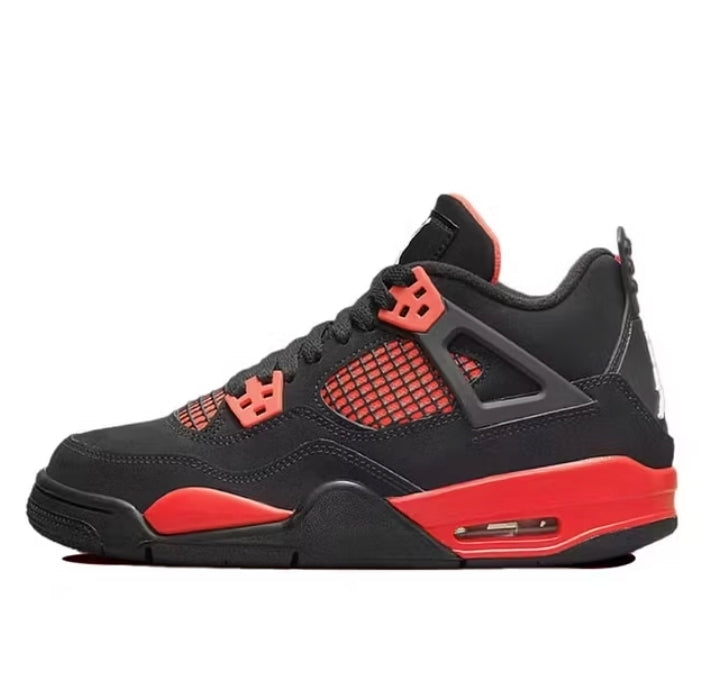 Black Red Jordan 4 Retro