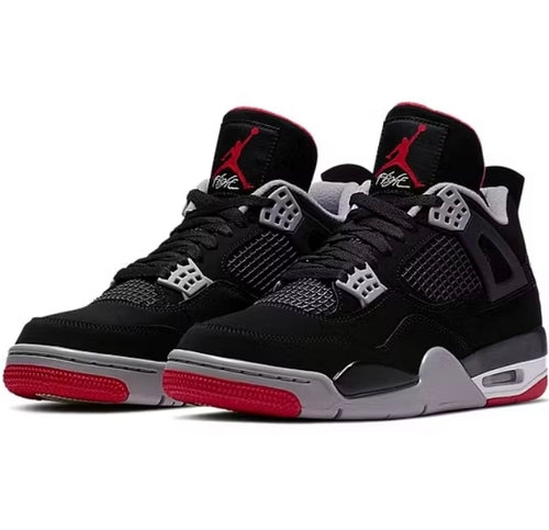 Black Grey Jordan 4 Retro
