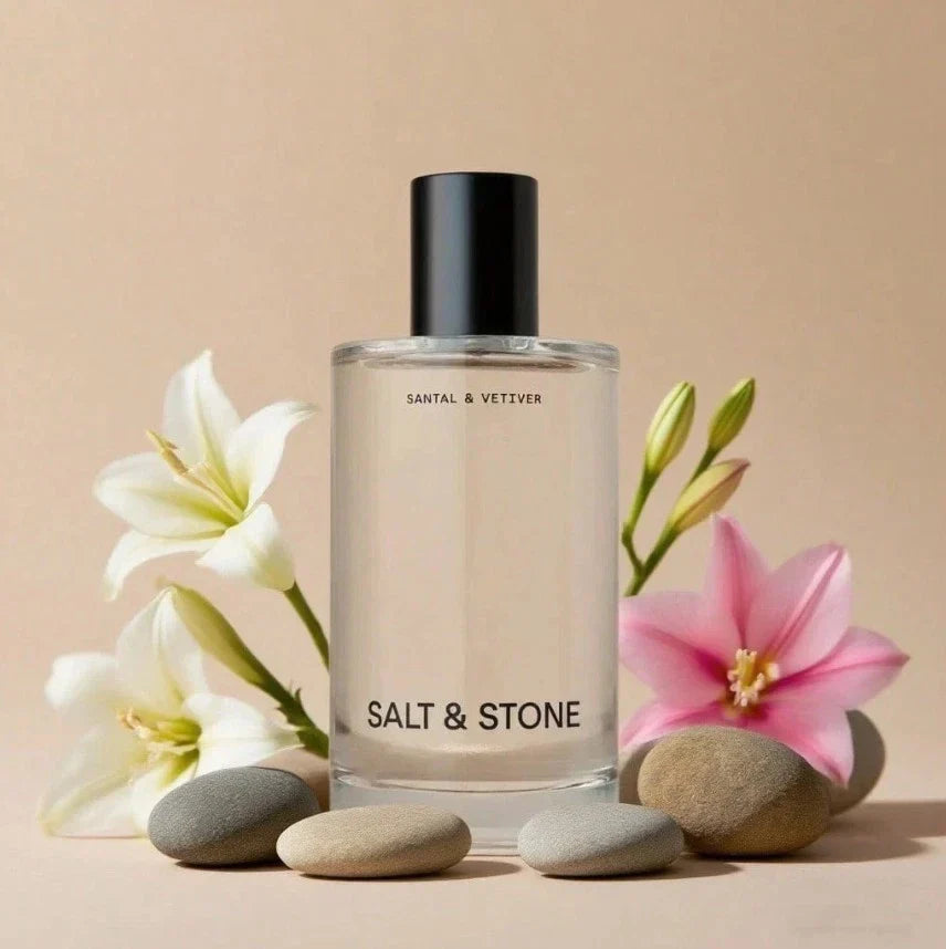 Salt & Stone Santal & Vetiver Body and Hair Fragrance Mist 3.4 oz Fandi Perfume