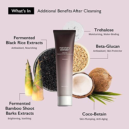 Haruharu Wonder Black Rice Moisture 5.5 Soft Cleansing Gel AsiaBeautyMall