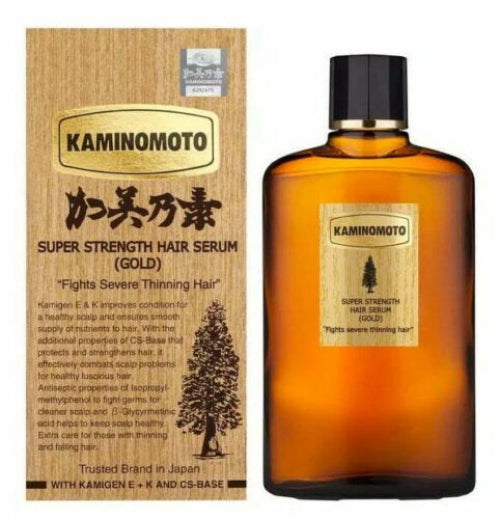 Kaminomoto Super Strength Hair Serum Gold AsiaBeautyMall
