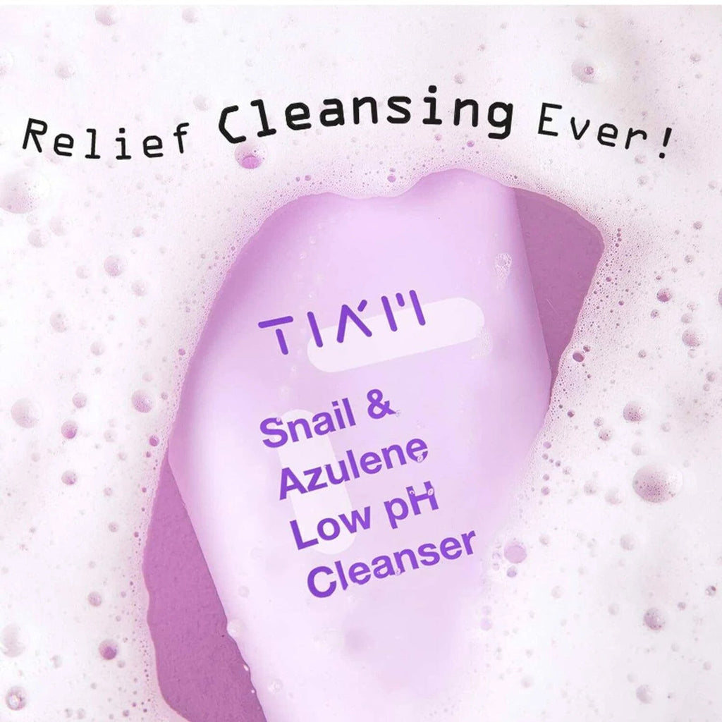 TIA'M Snail & Azulene Low pH Cleanser AsiaBeautyMall