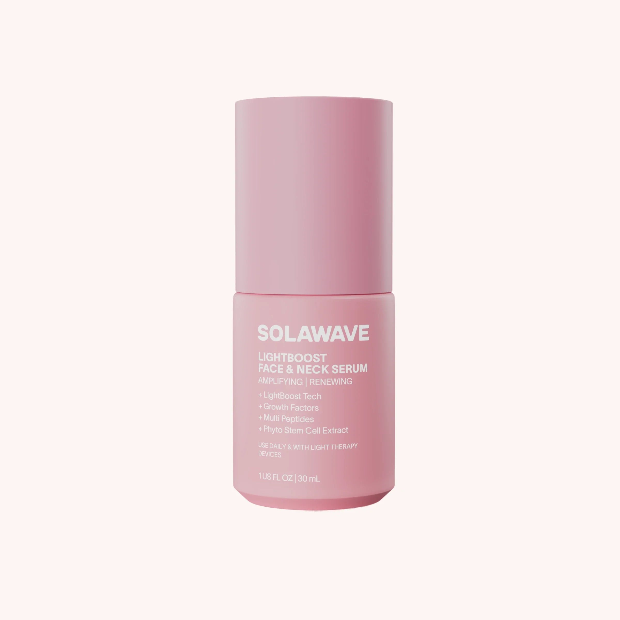 Light Therapy Boosting Face & Neck Serum Solawave