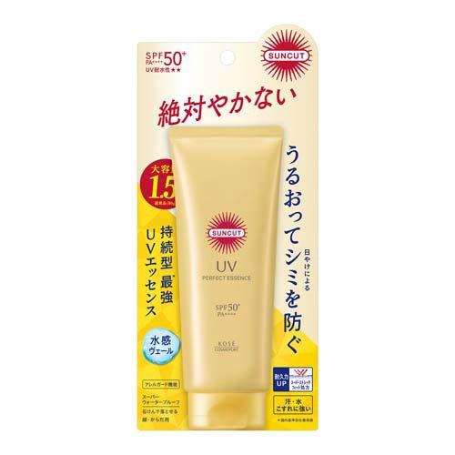 Kose Suncut UV Perfect Essence Super Water Proof SPF 50+ PA++++ 120g AsiaBeautyMall