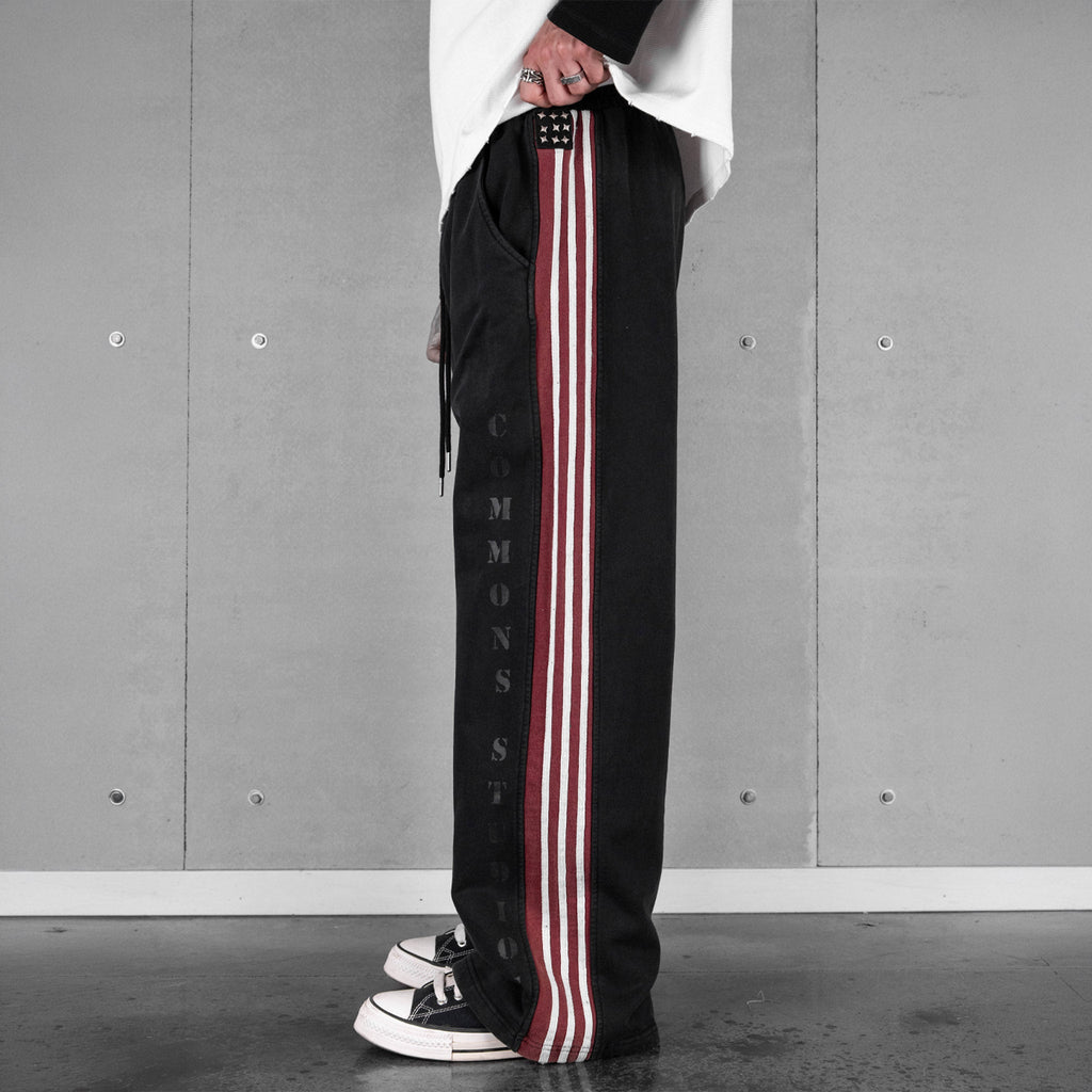 Commons USA Sweatpants Faded Black Common Hype